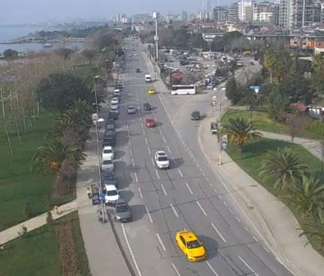 Sahil Yolu Suadiye Trafik Kamerası Mobese Canlı İzle