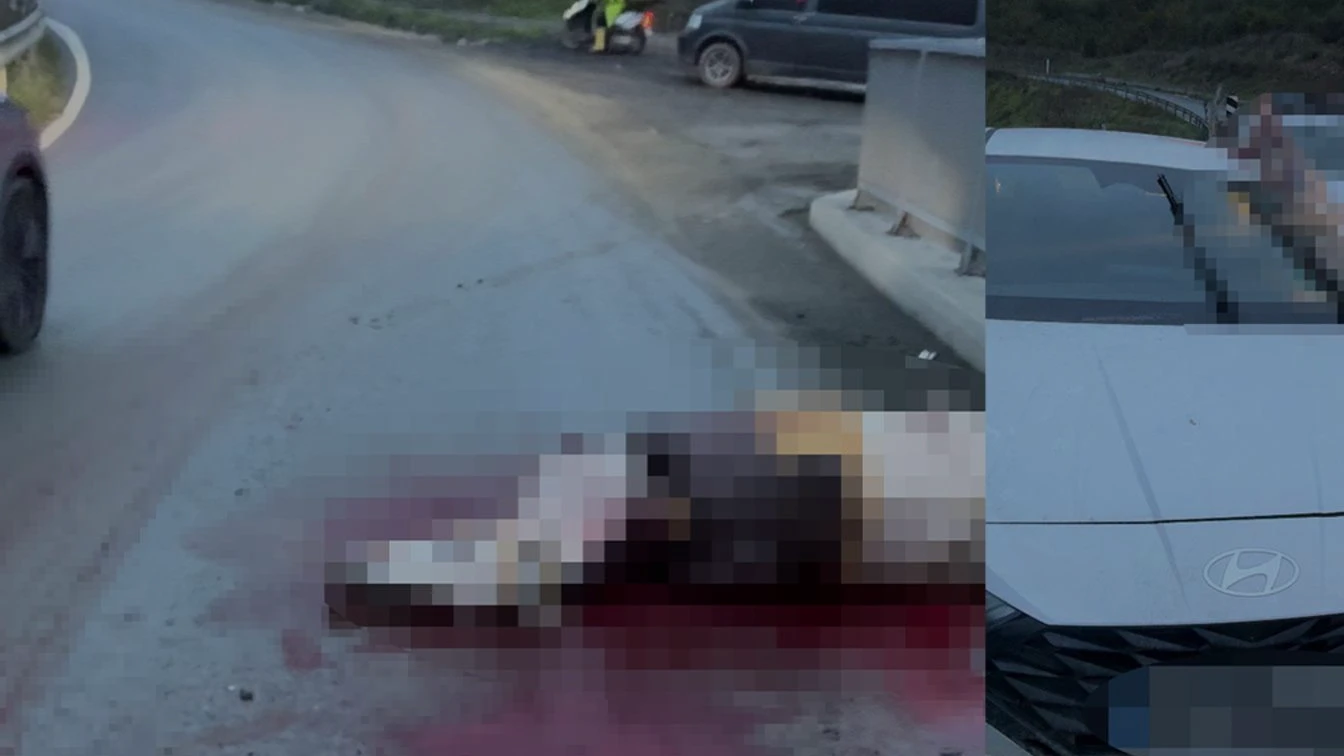 Arnavutköy’de Korkunç Kaza Atın Bacağı Otomobile Saplandı 3 Yaralı