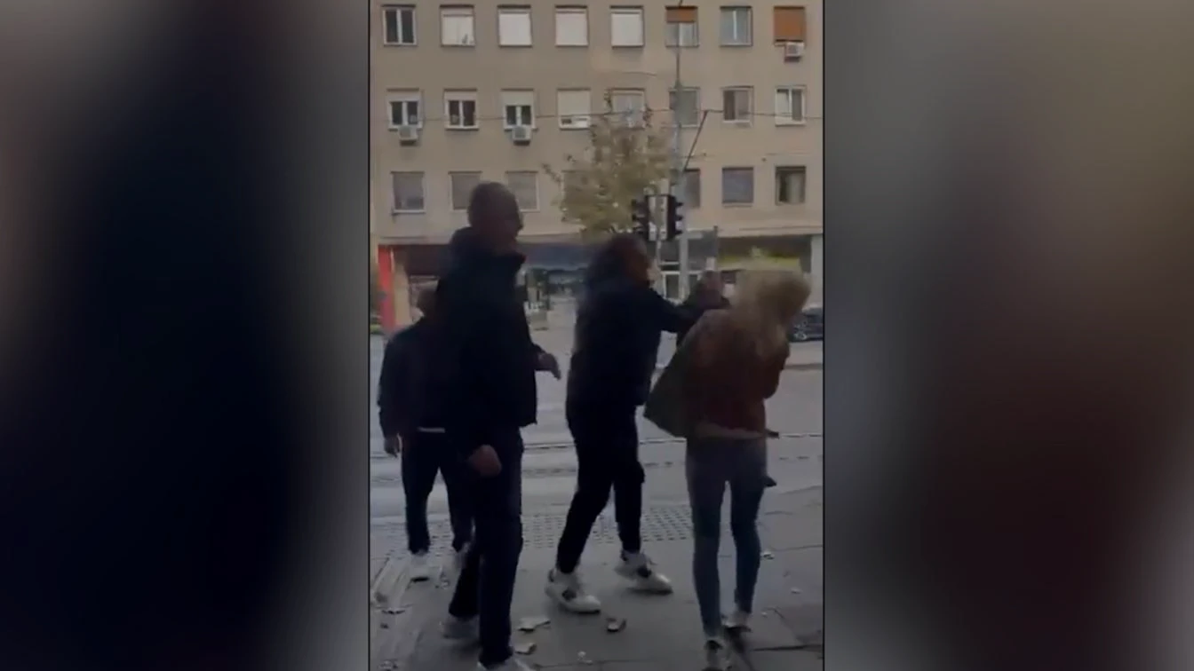 Belgrad’da Siyasi Tartışma Kavgaya Dönüştü İş İnsanı Sovtic’e Meydan Dayağı